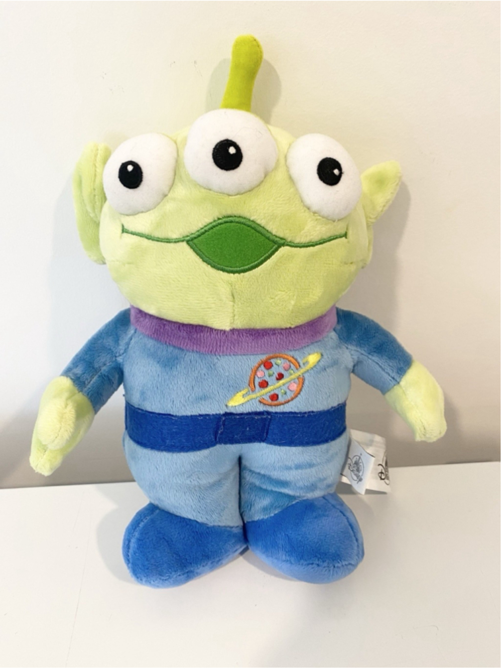 Disney Store Toy Story Little Green Alien LGM Plush 11" Three Eyed Claw Toy